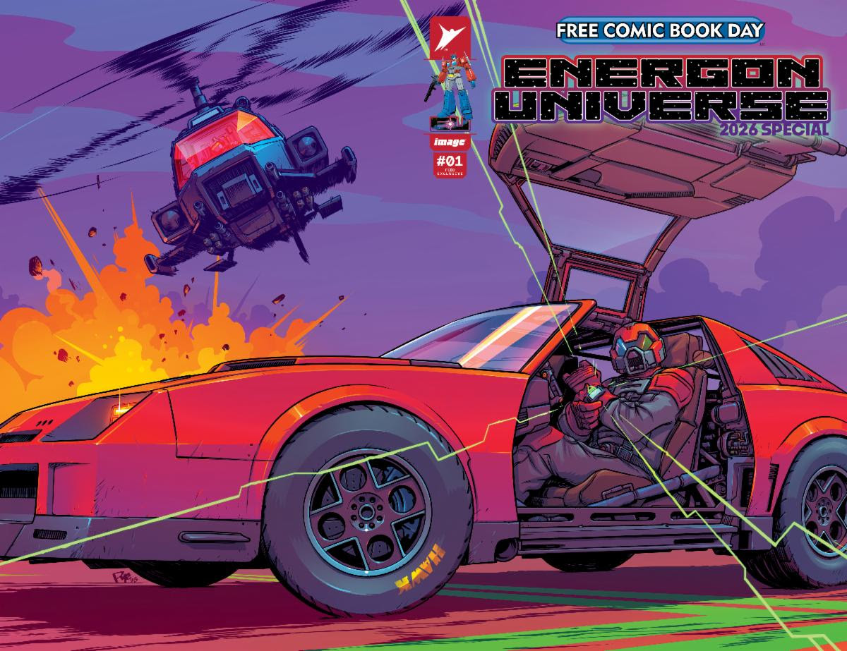 "Energon Universe Special 2026 Cover B by Howard Porter & Romulo Fajardo Jr.