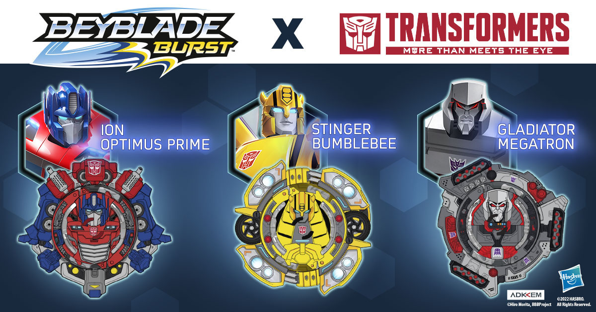 Games: BEYBLADE and Transformers Combine for Limited Edition