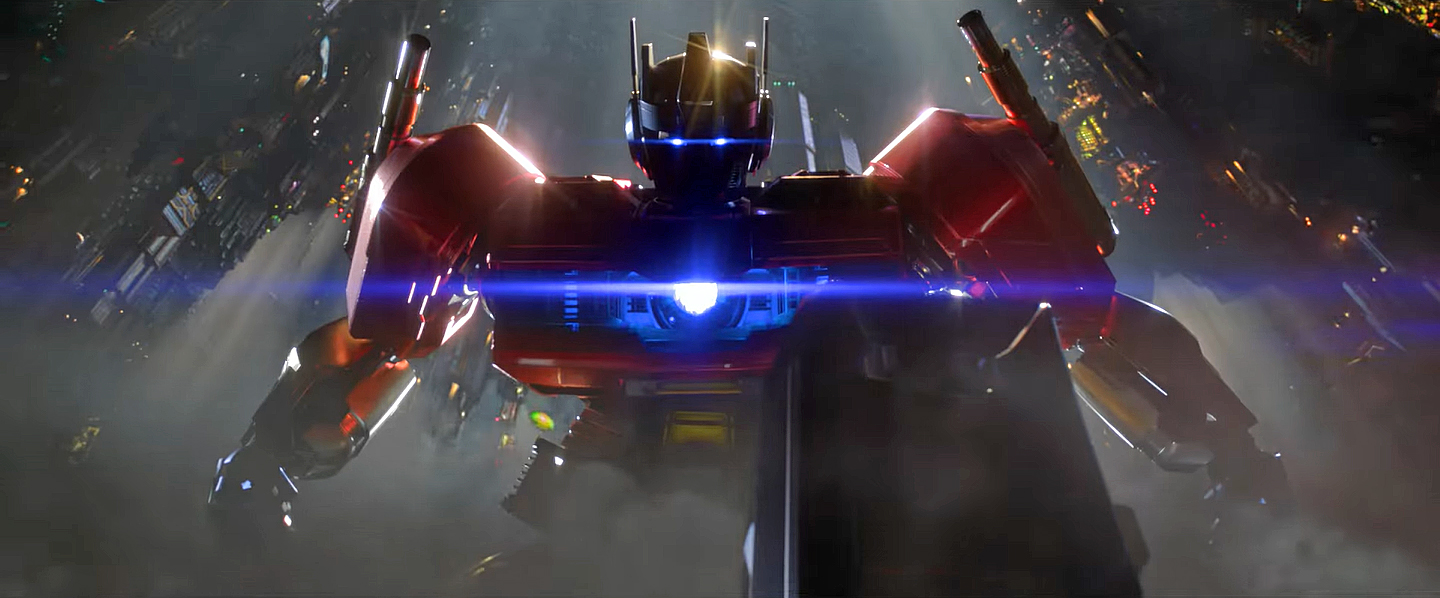 Optimus Prime in "Transformers One"