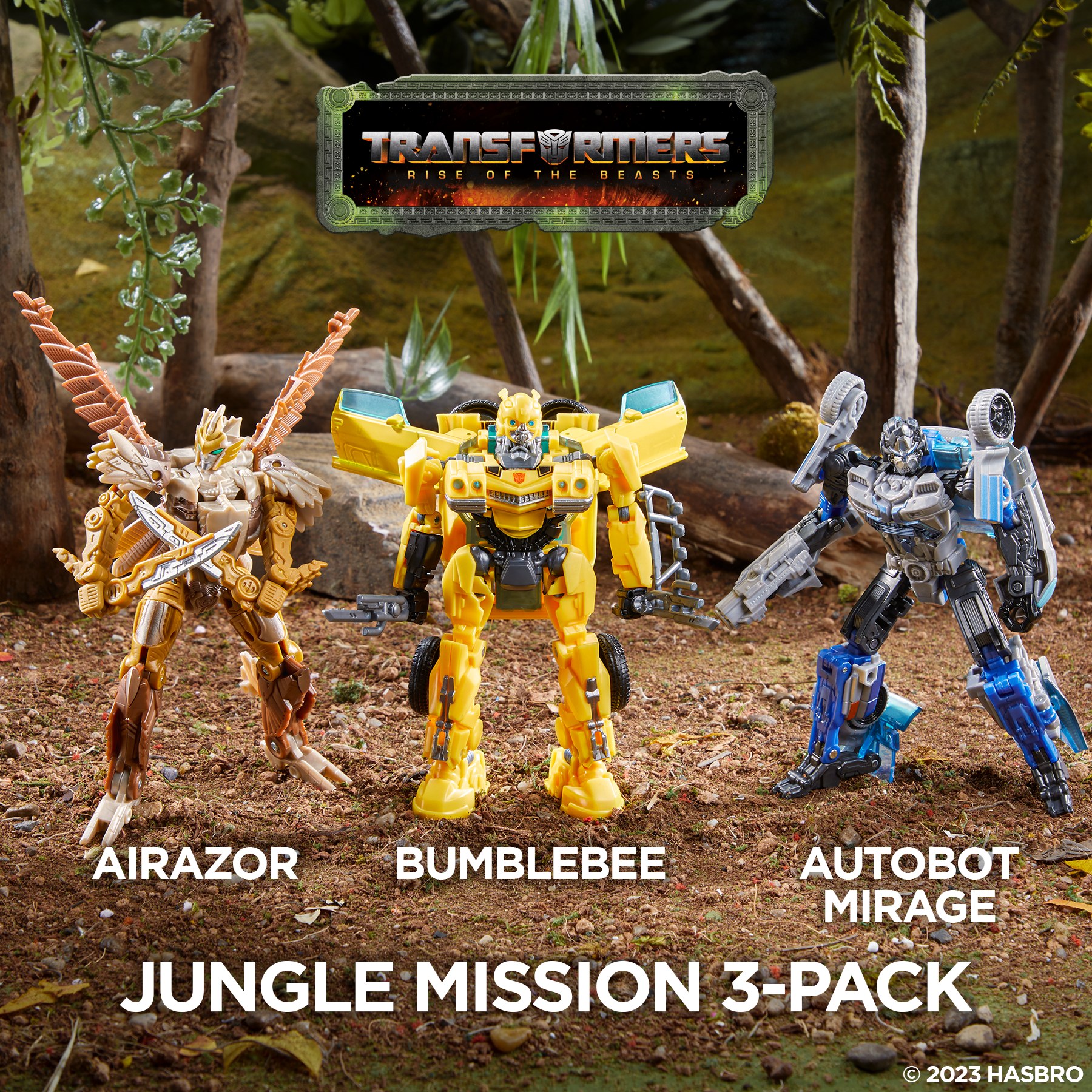 Figurine transformers : rise of the beasts beast : mode bumblebee Hasbro