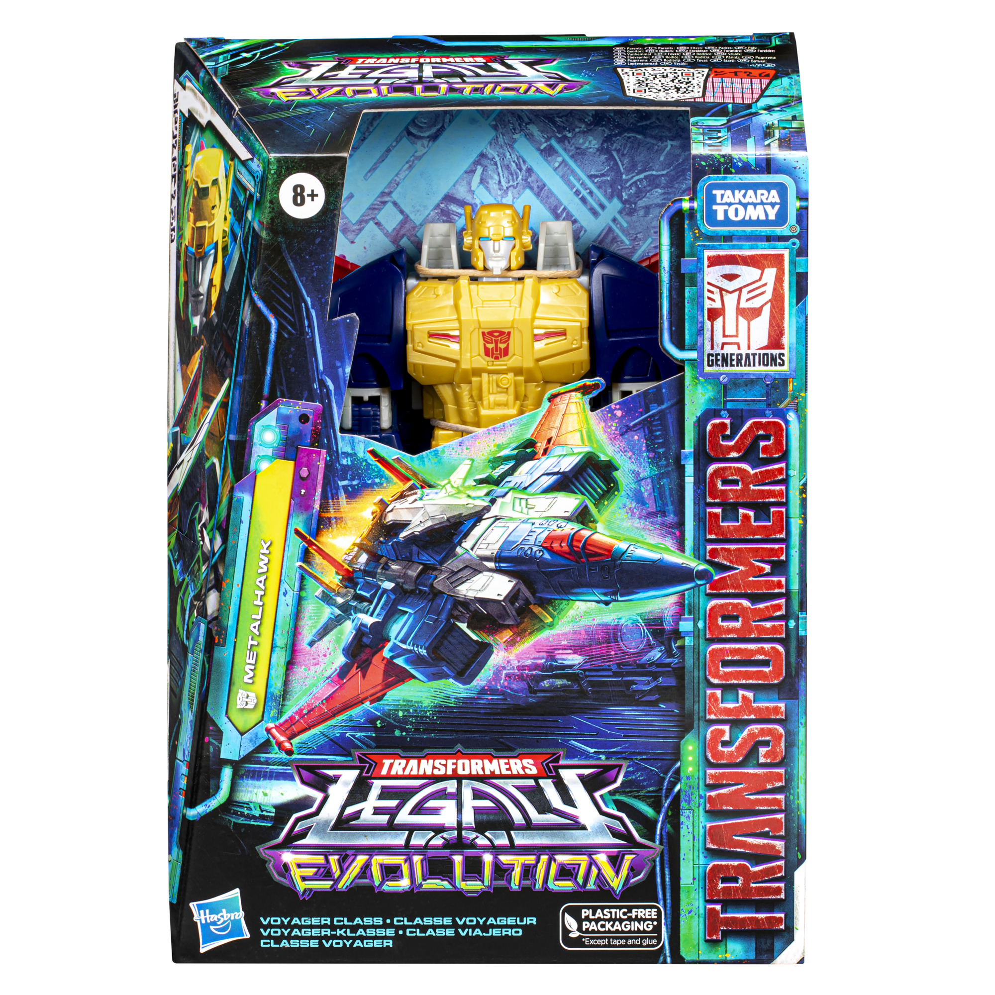 Generations Legacy Evolution Metalhawk Toy Review