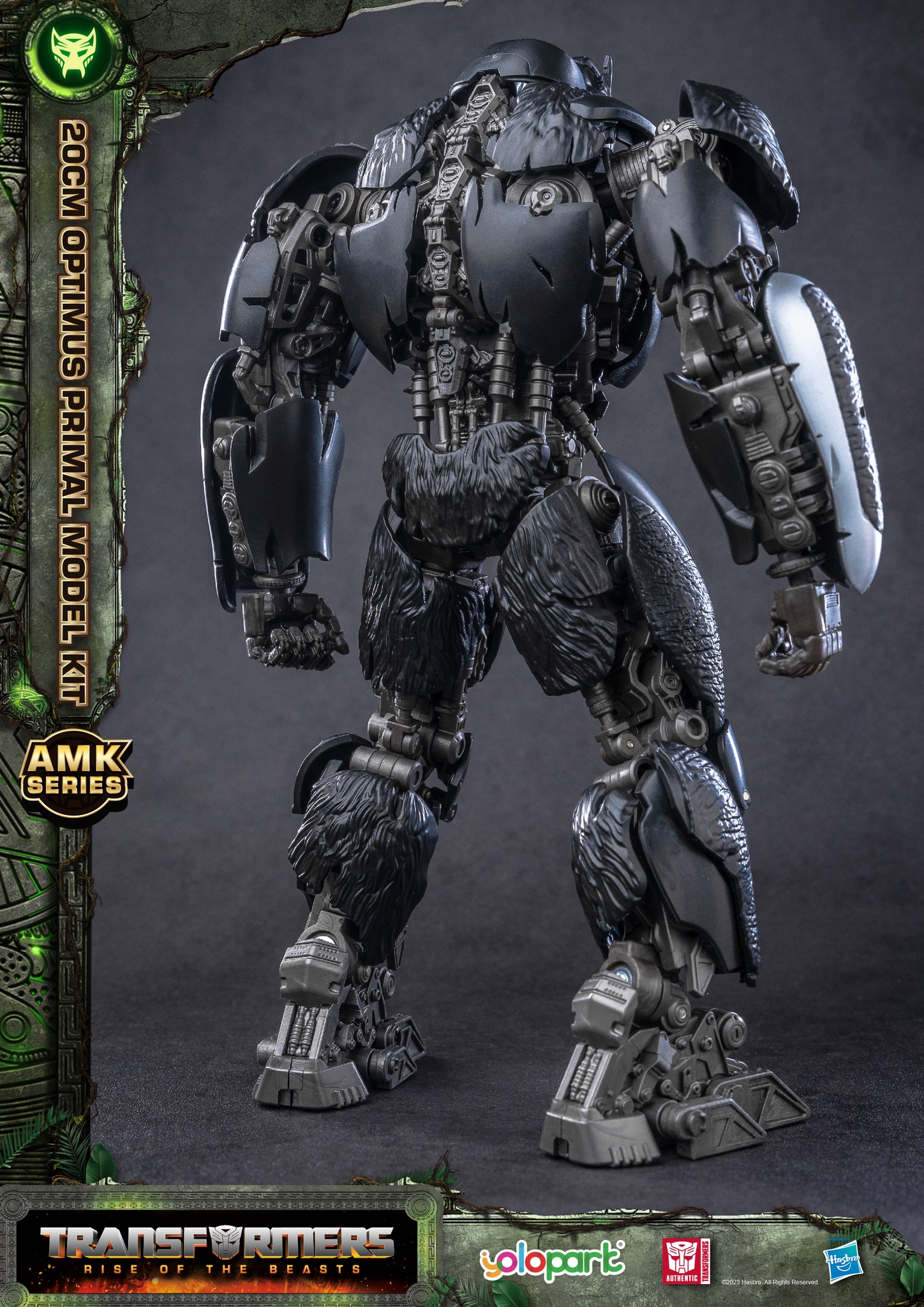 Animatronic Optimus Primal Official Images for Transformers Rise