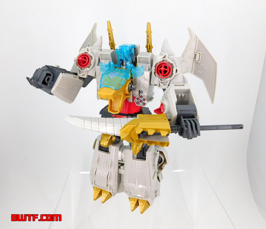 "Cyberverse" Dinobots Unite Ultimate Volcanicus Toy Review Ben's
