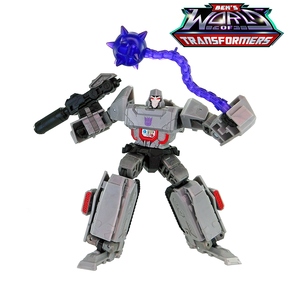 "Robot Mode with Mace weapon"