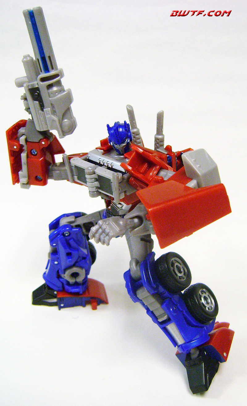 "Robot Mode with Weapon"