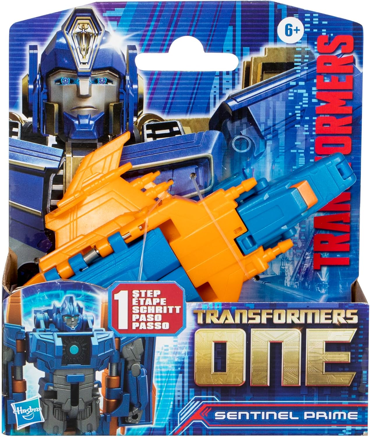 Cog Changer Sentinel Prime In Box (Stock Photo)