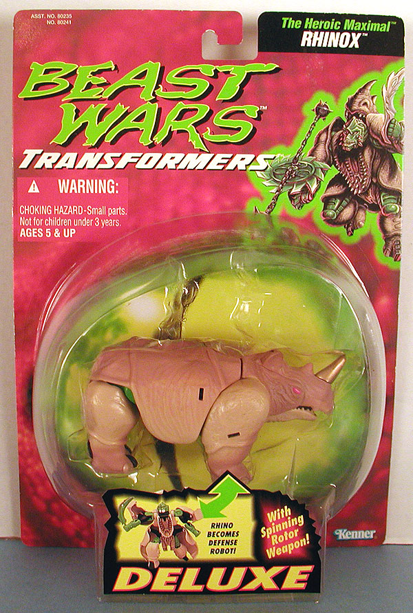 Kenner transformers beast wars the heroic maximal rhinox