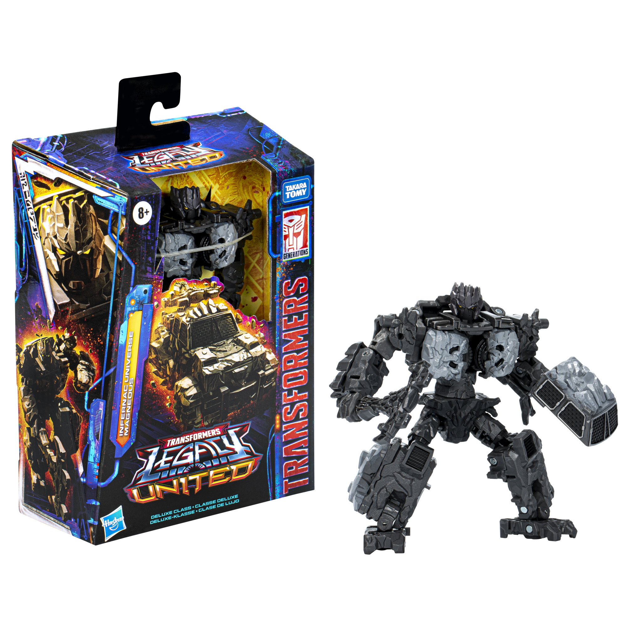 Transformers Toys Generations Legacy Voyager Autobot Blaster & Eject Action  Figures - Kids Ages 8 and Up, 7-inch 