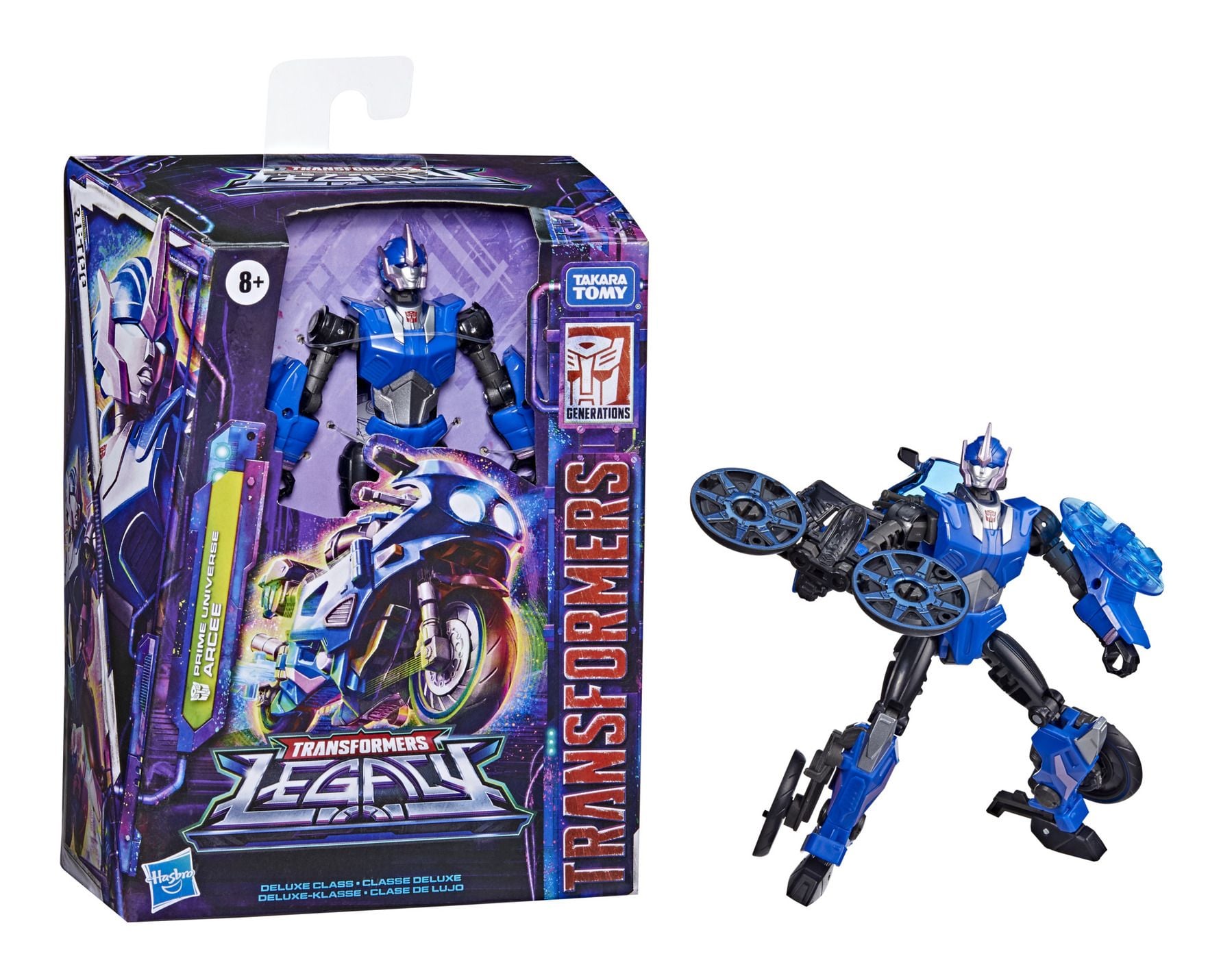 Transformers Prime Robots In Disguise Deluxe Arcee Unveiled