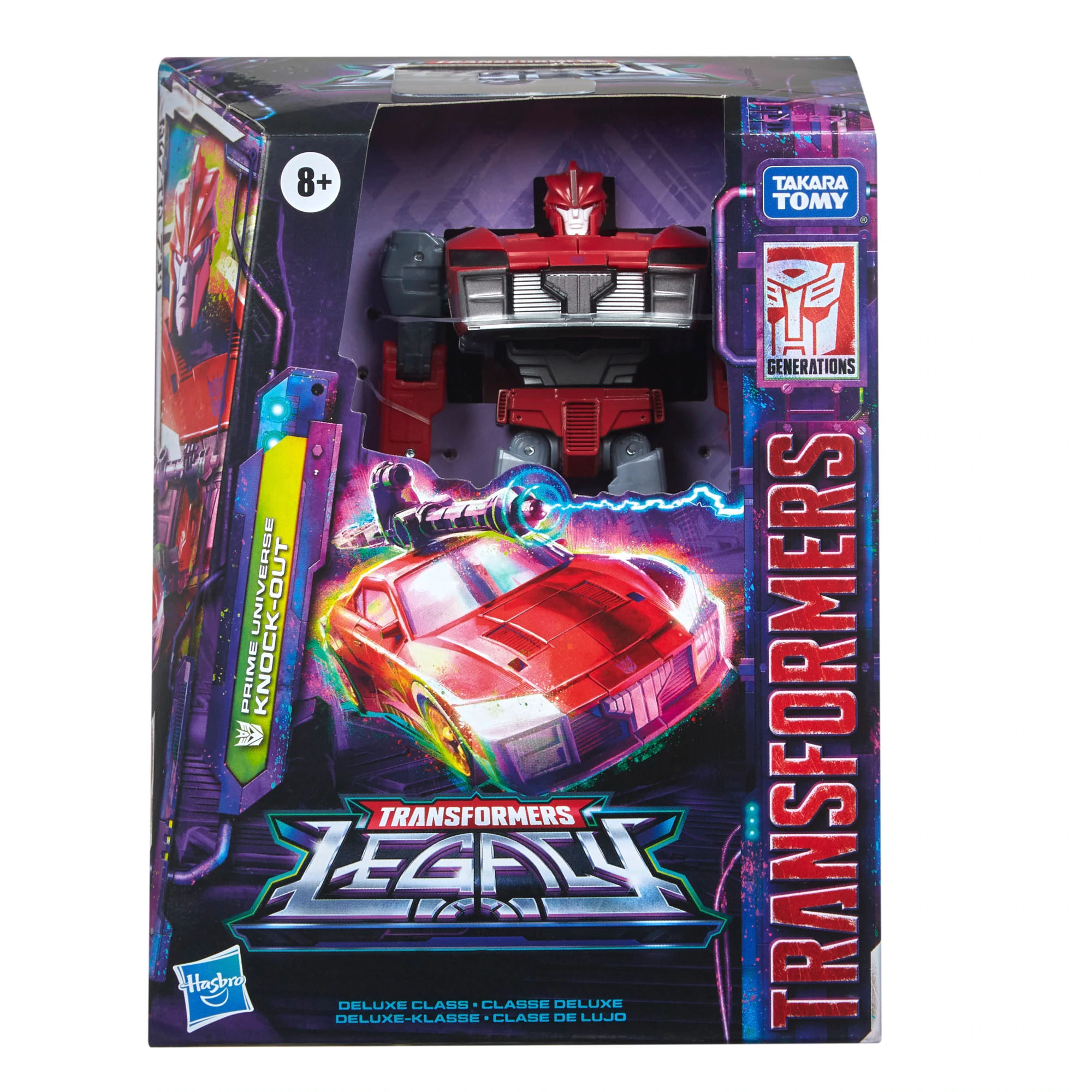 Transformers R.E.D TFP KNOCKOUT Action Figure Review 