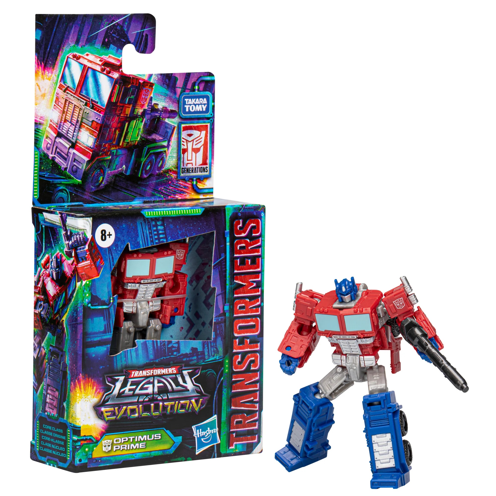 Transformers: Bumblebee Cyberverse Adventures Optimus Prime Kids Toy Action  Figure for Boys and Girls (9”) 