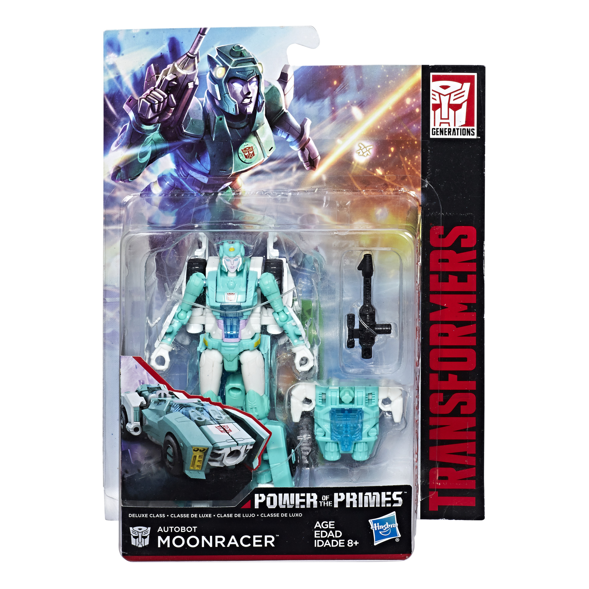 Details about   Brand New Transformers 2017 Moonracer Power of the Primes 