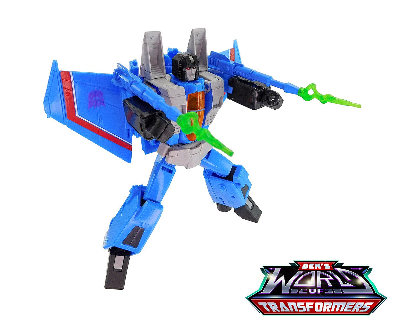 "Robot Mode with Blast Effects"