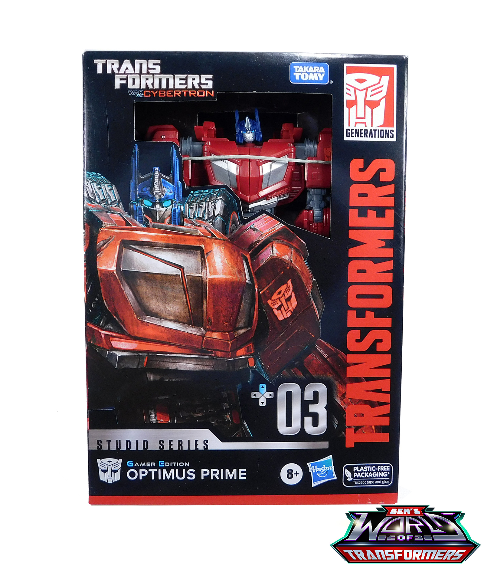 Generations Studio Series Gamer Edition Optimus Prime Toy Review Ben S World Of Transformers