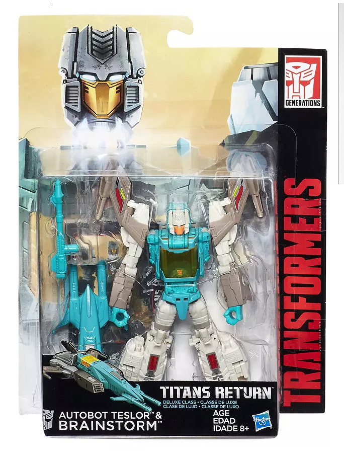 BRAINSTORM Transformers Generations Action Figure IDW Voyager Class Gift