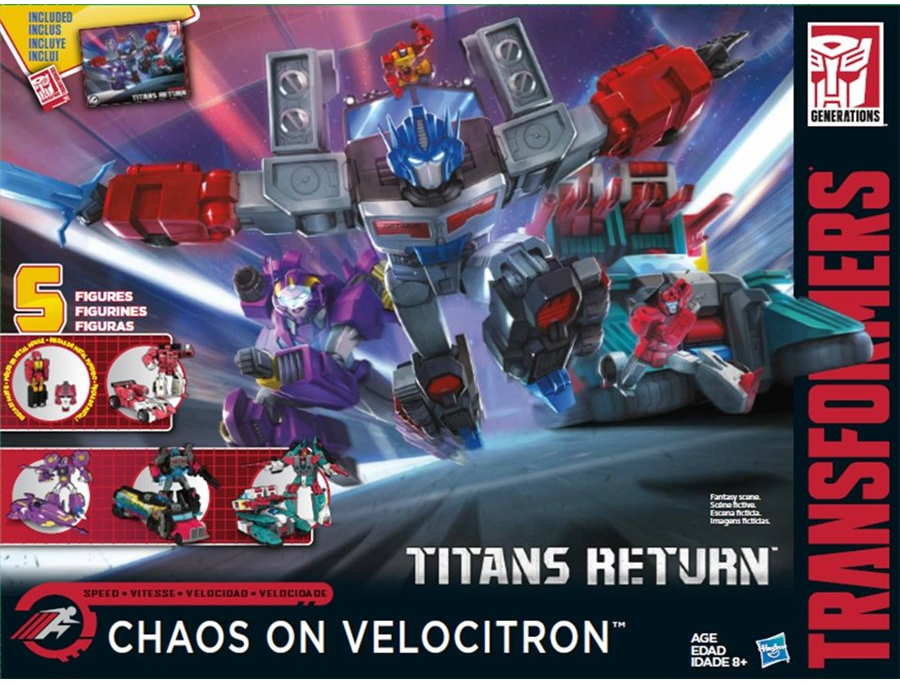 Transformers Titans Return G1 Blurr full mod