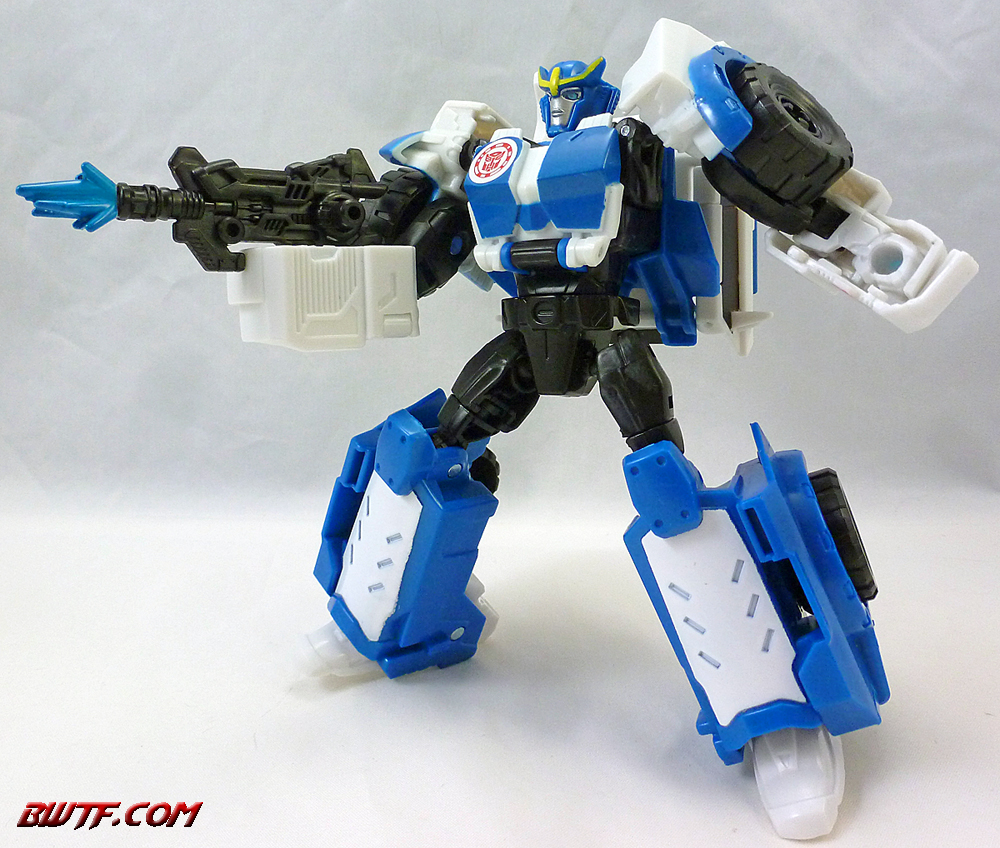 "Robot Mode with Blaster"