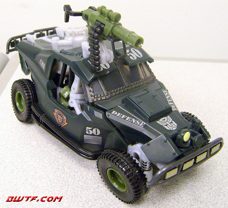 "Vehicle Mode (Weapon Attached)"